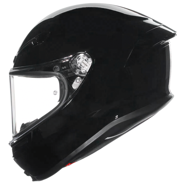 Capacete AGV K6 S preto brilhante | 2118395001009 