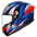 AGV K6 S Capacete Slashcut Preto/Azul/Vermelho | 2118395001015 