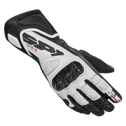Spidi STR-6 Sport motorcycle leather gloves | Women | Black/White | A222011 