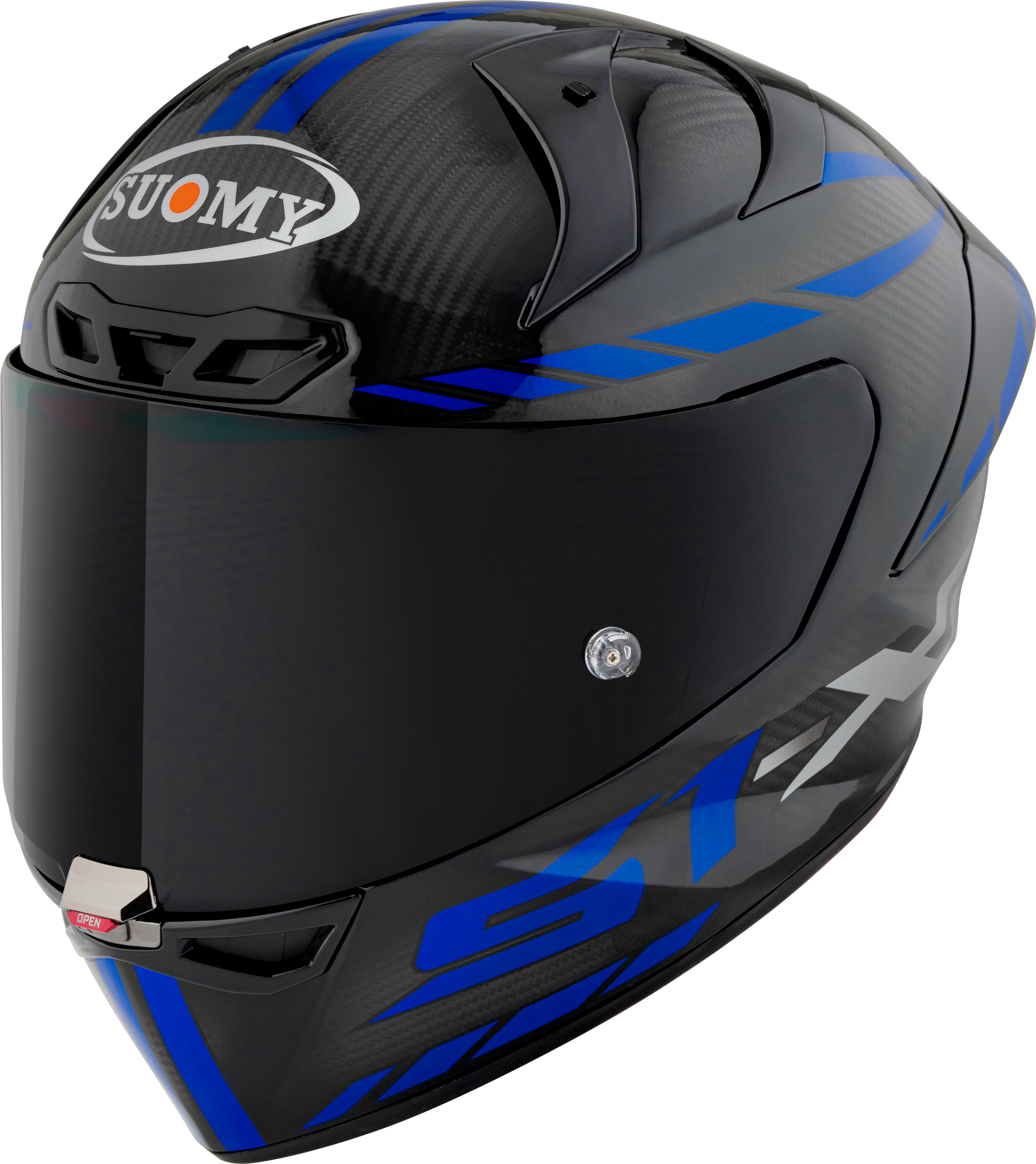 Suomy S1-XR GP Helm Carbon Hyperic Blue K6SX0006