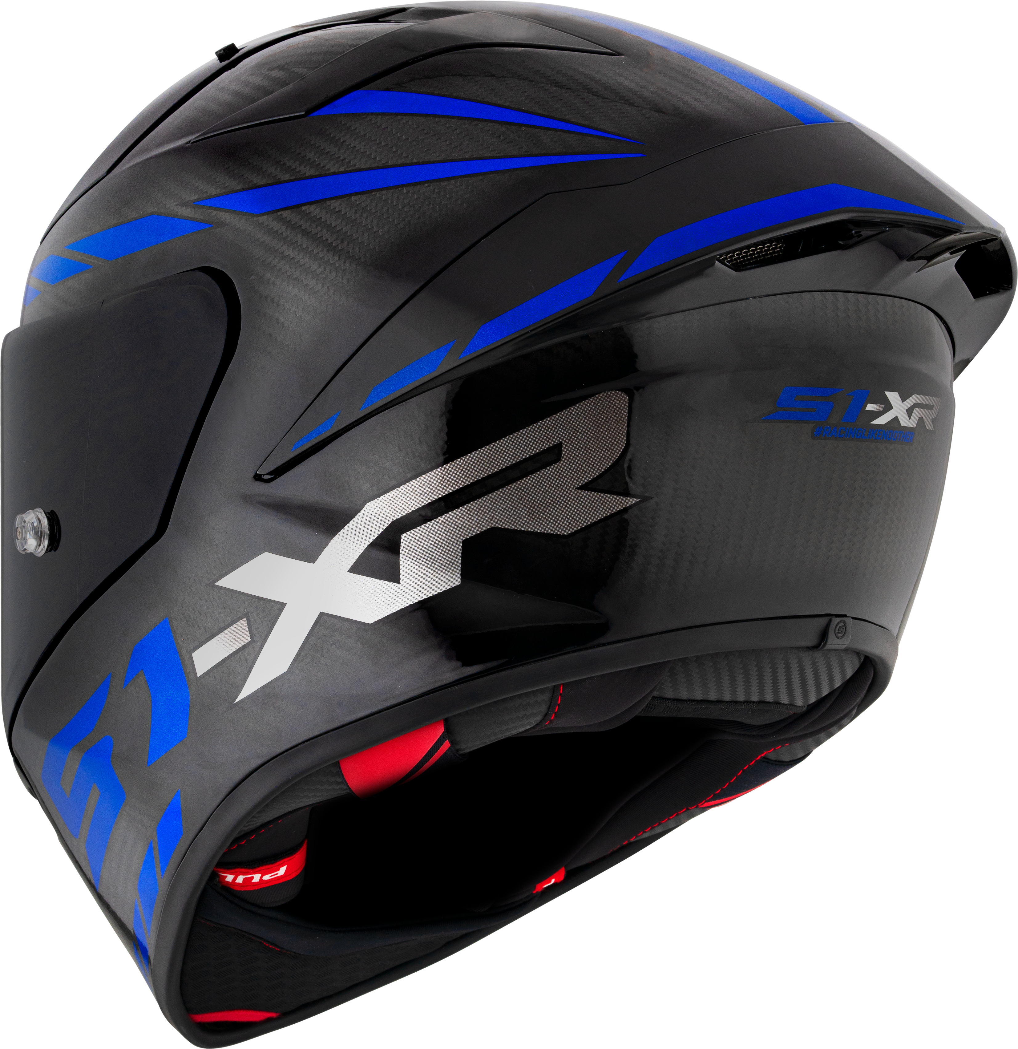 Suomy S1-XR GP Helm Carbon Hyperic Blue K6SX0006