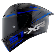 Suomy S1-XR GP Helm Carbon Hyperic Blue K6SX0006