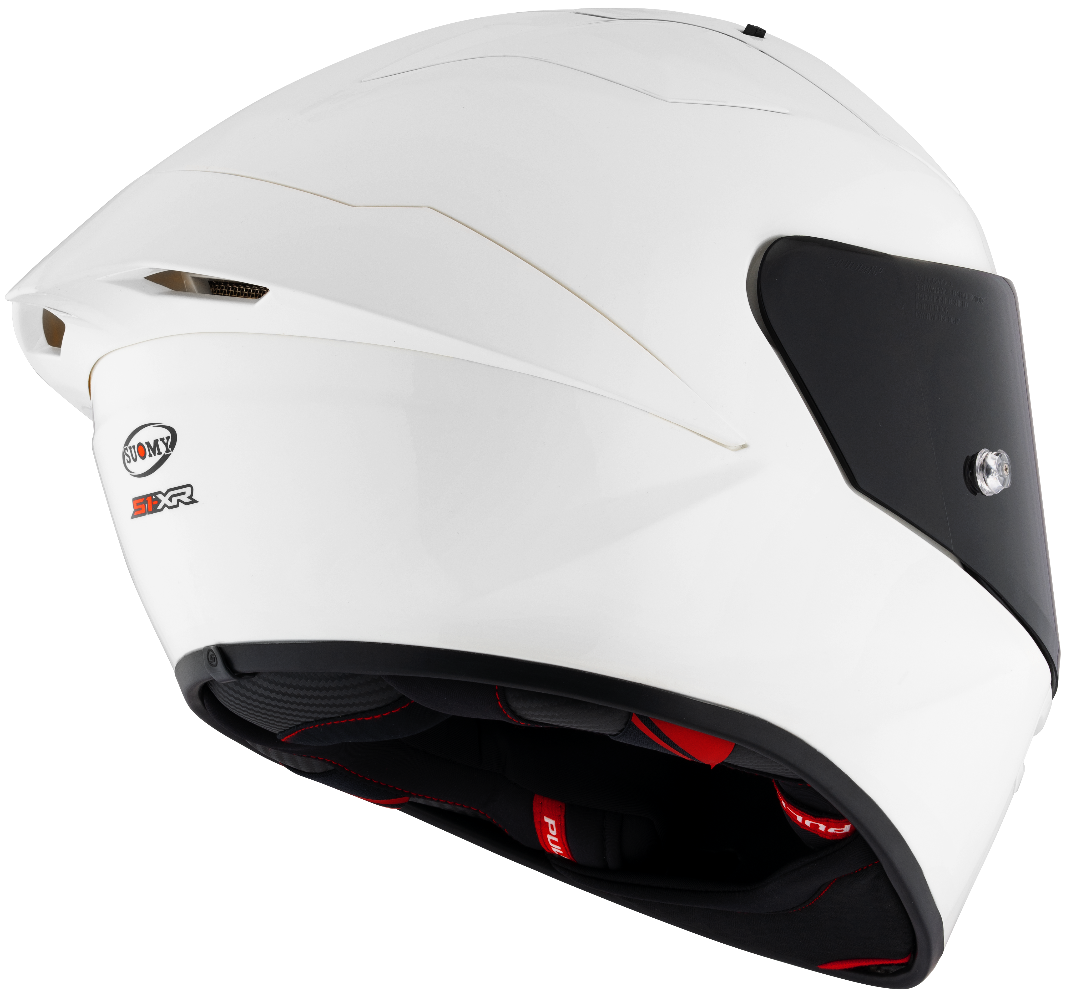 Capacete Suomy S1-XR GP Branco Brilhante K6SX00W3 