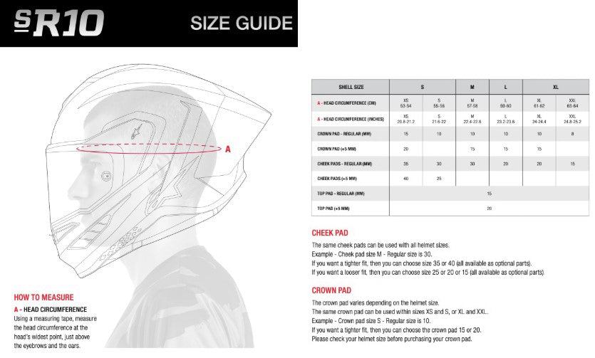 Alpinestars Supertech R10 Capacete Arius Duplo Vermelho brilhante 8203926-1683 