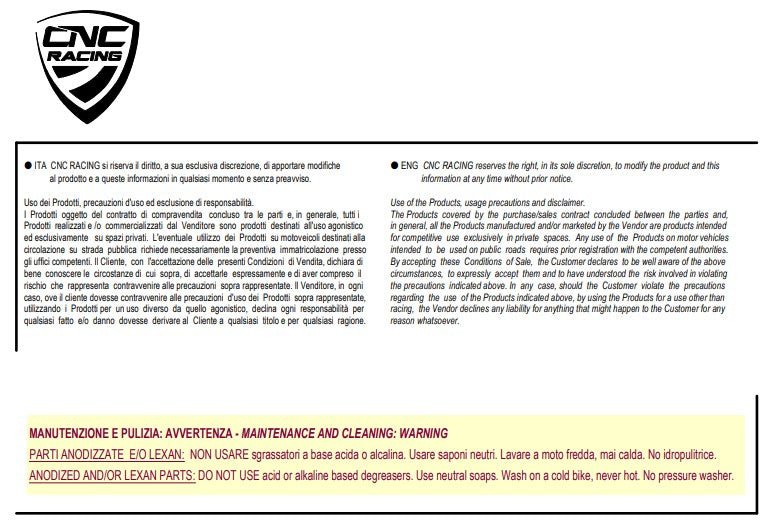 CNC Racing Fuel Cap Ducati Panigale V4/S (2025) TSB11 