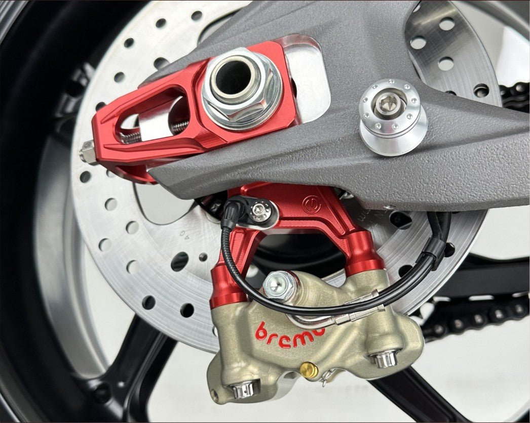 Kit de tensionador de corrente com suporte para pinça de travão e Brembo P2-30 69.5 mm XA6H530 Motocorse Ducati Panigale V4/S (2025) 