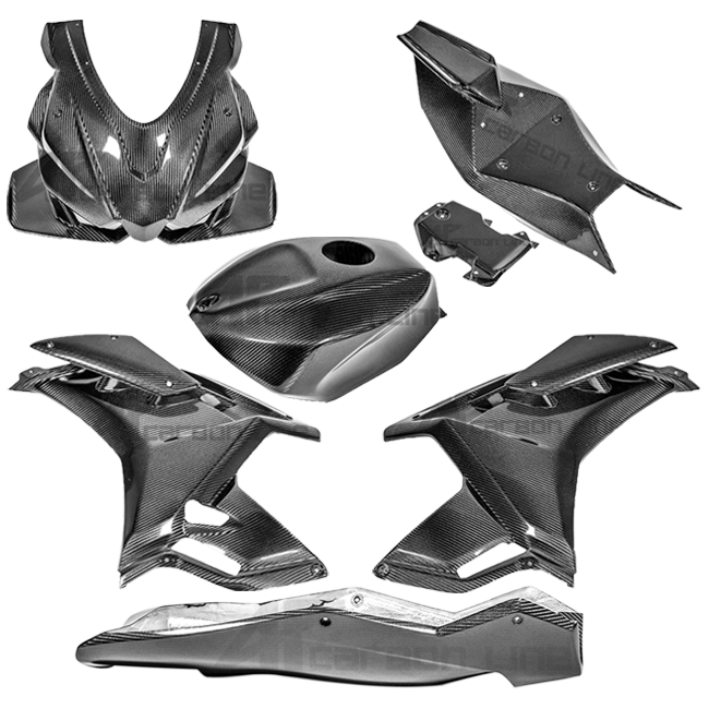 Conjunto de carenagens completo 200g AP Carbon Line Aprilia RSV4/RR/1100 Factory (21-25) 