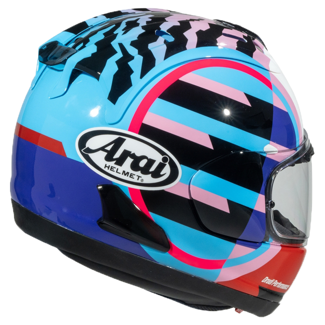 Arai RX-7V Evo Helmet Spectre Cyan 137-0149 