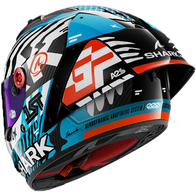 Shark Aeron GP Capacete FIM 2 Racing Speed-Fancy DWB 