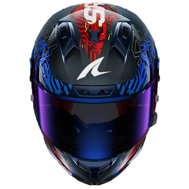 Shark Aeron GP Helmet FIM 2 Racing Speed-Vib DBR 