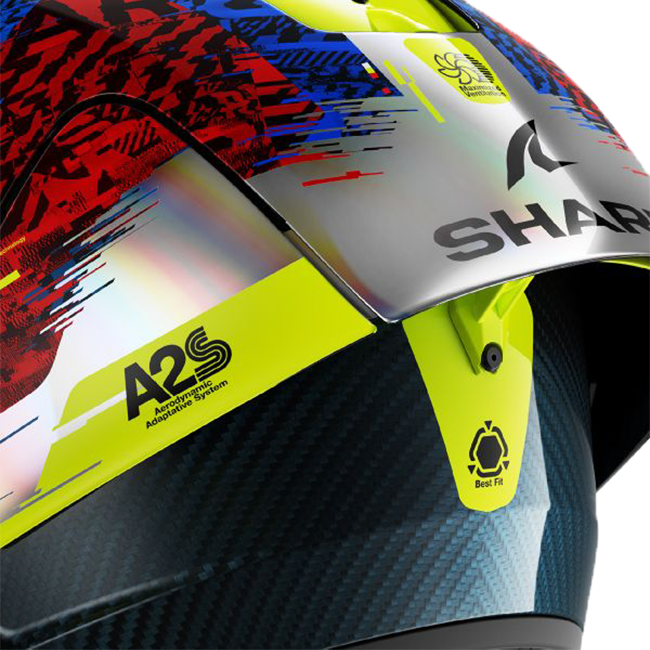 Shark Aeron GP Helmet FIM 2 Racing Speed-Vib DBR 