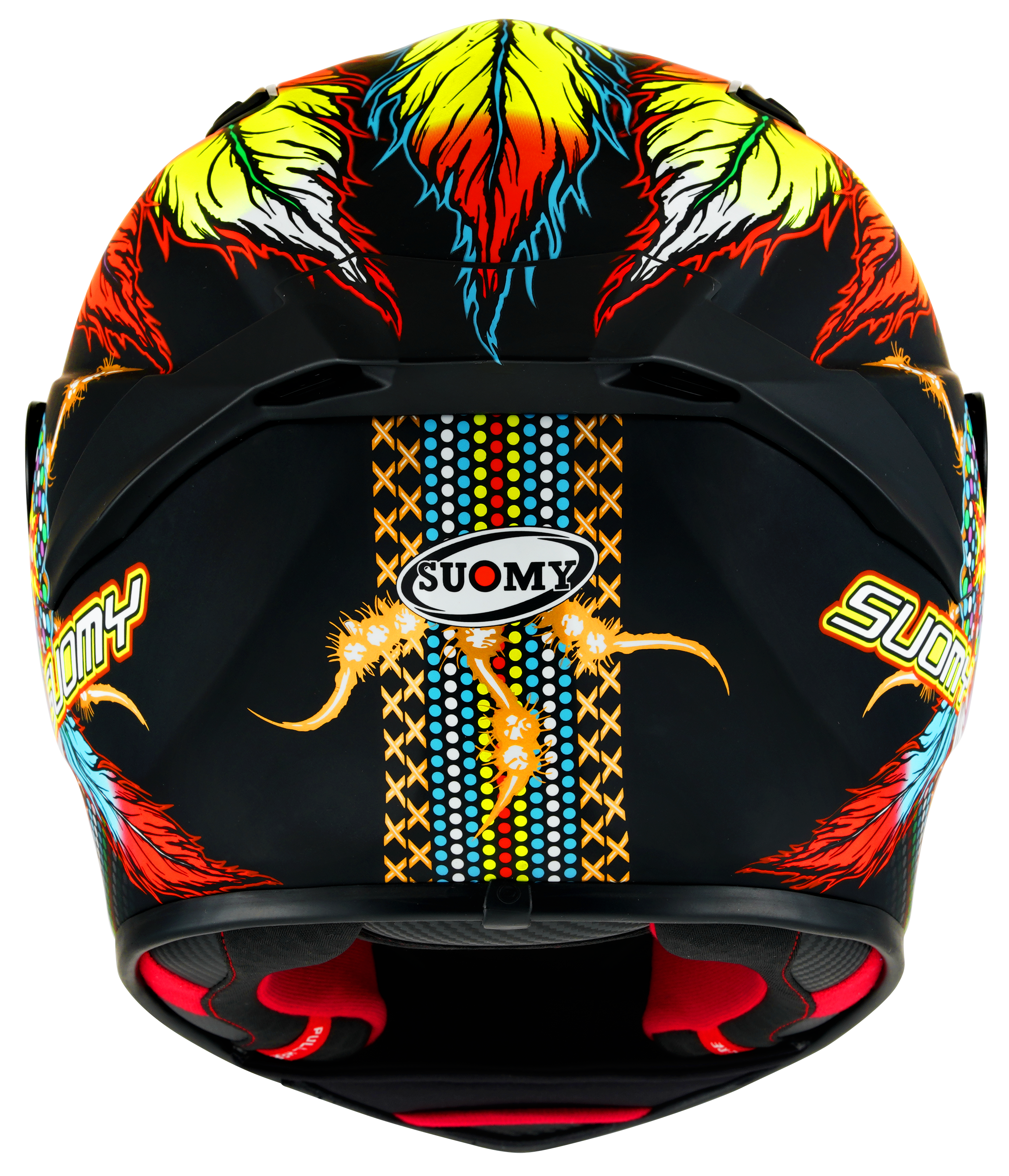 Capacete Suomy Track-1 Chieftain Preto Fosco K6T10014 