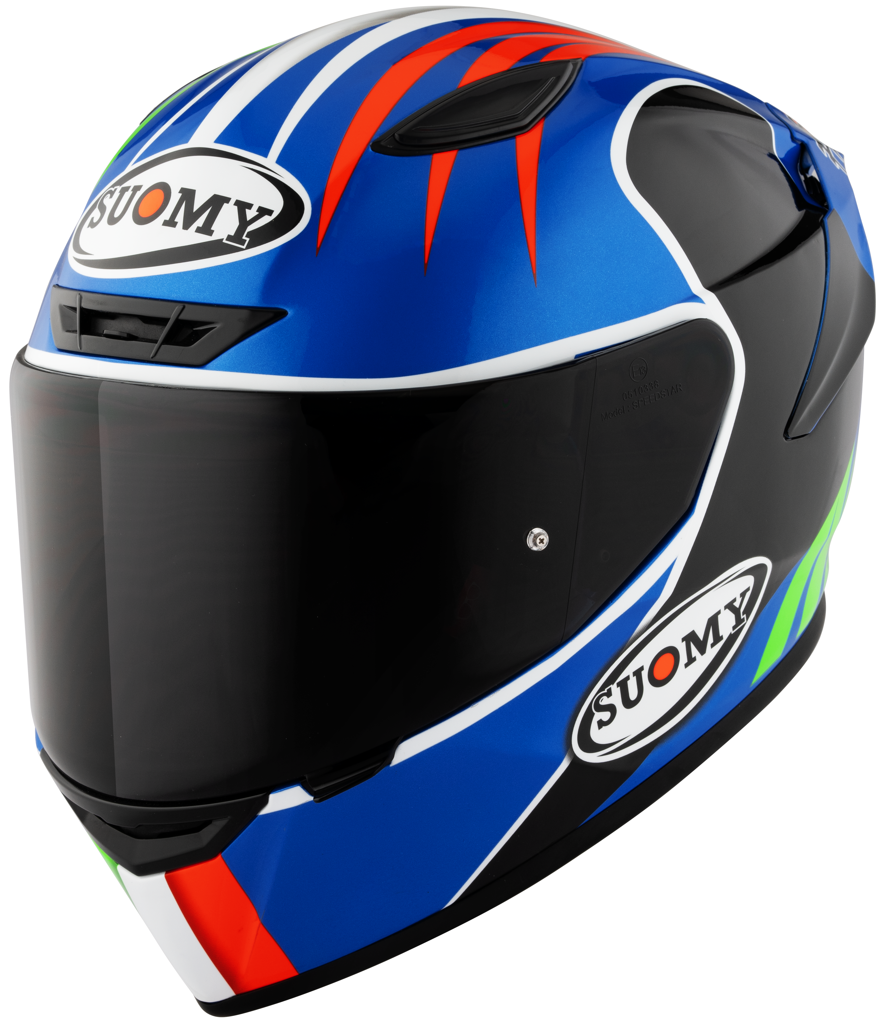 Suomy Track-1 Helm Francesco Pecco Bagnaia Mugello 2022 Replica K6T10016