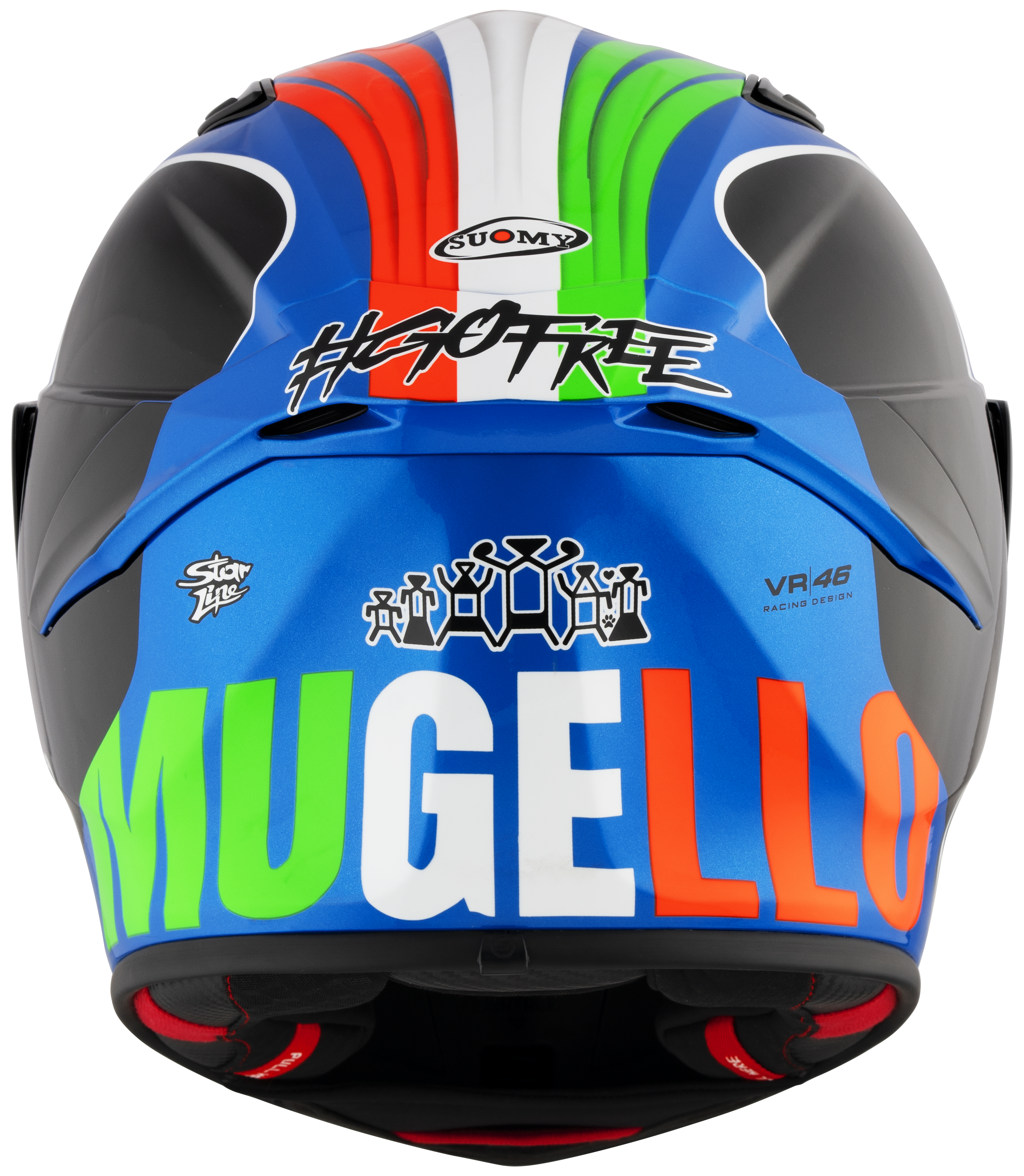 Suomy Track-1 Helm Francesco Pecco Bagnaia Mugello 2022 Replica K6T10016