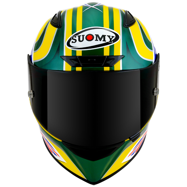 Suomy Track-1 Capacete Troy Bayliss 2005 Réplica K6T10017 