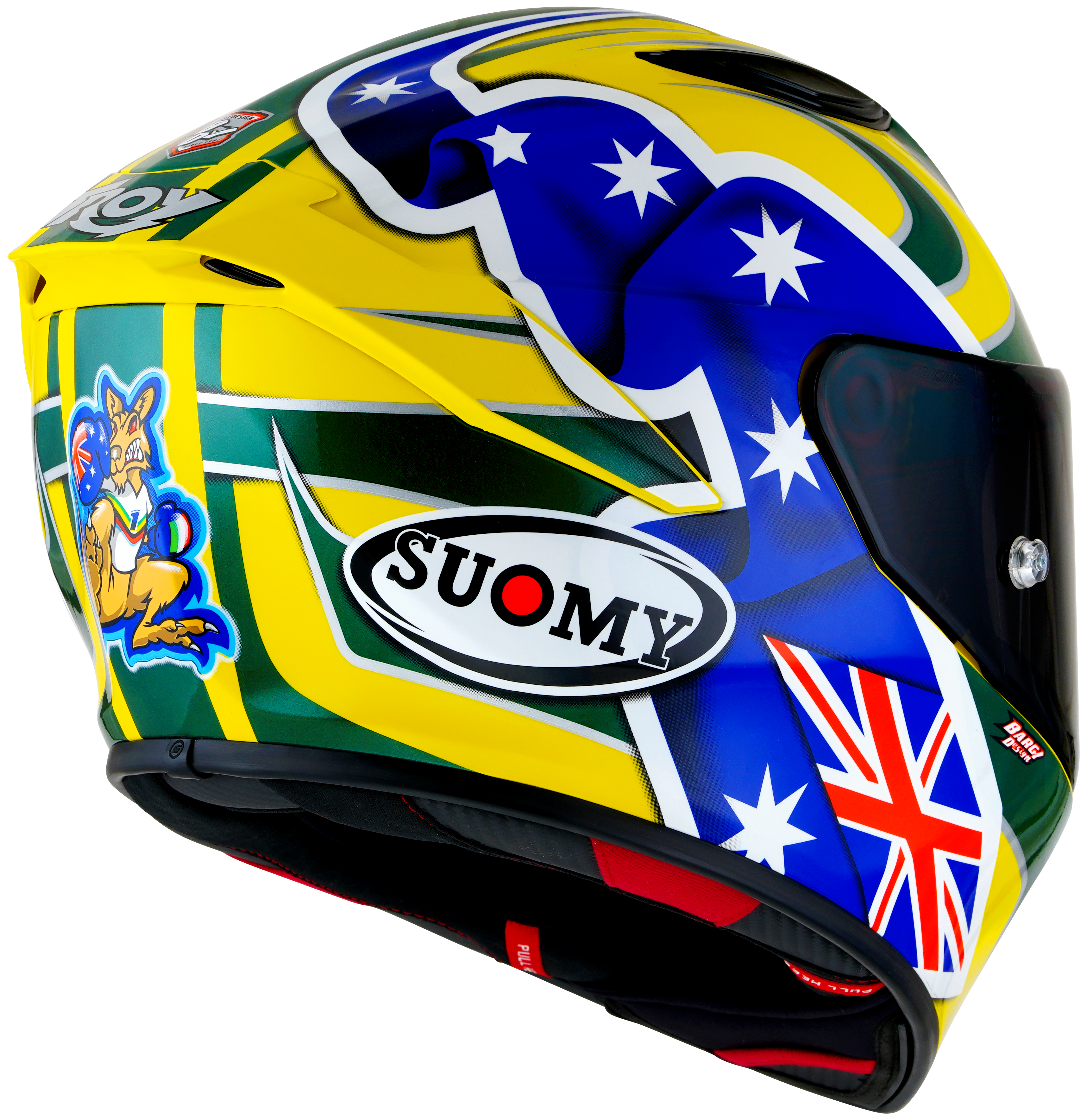 Suomy Track-1 Capacete Troy Bayliss 2005 Réplica K6T10017 