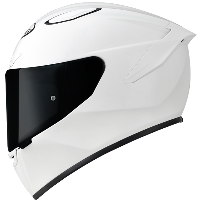 Capacete Suomy Track-1 branco brilhante K6T100W3 