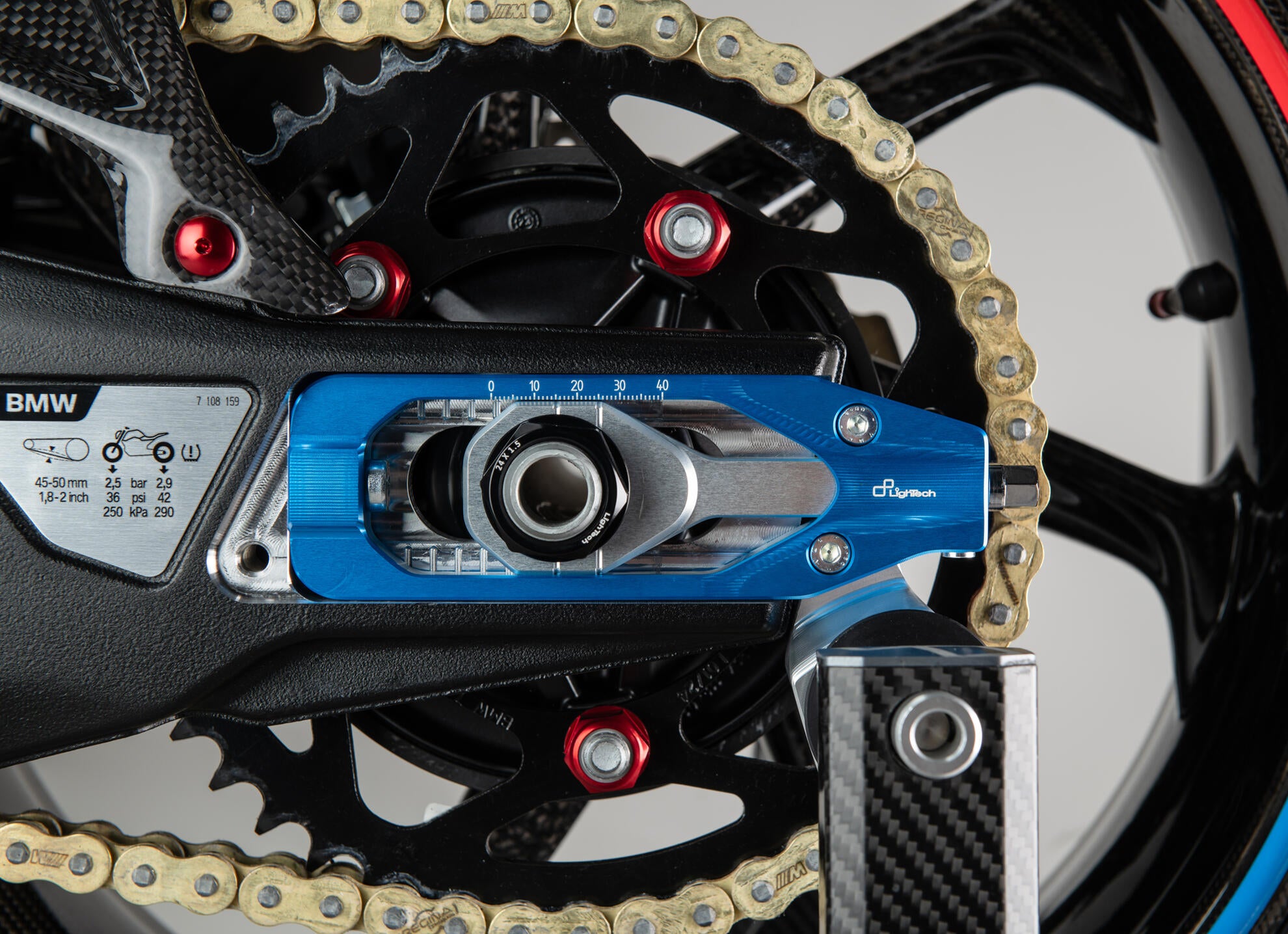 Chain tensioner LIGHTECH BMW S1000RR K67 (19-25) Tebm003
