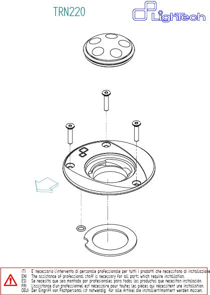 Tank cover screw cap Lighteech Suzuki GSX-R 600/750 (04-16) Trn220