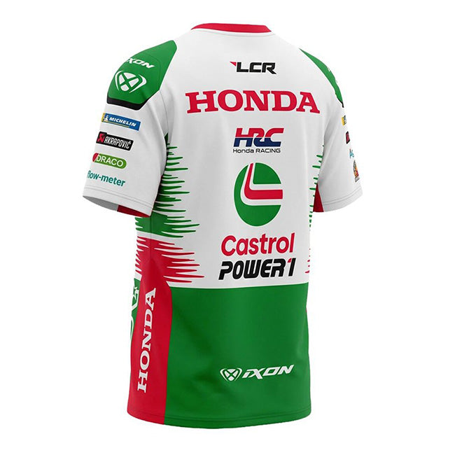 LCR Honda Racing Team Réplica T-Shirt Homem Johann Zarco #5 2026 IXON 
