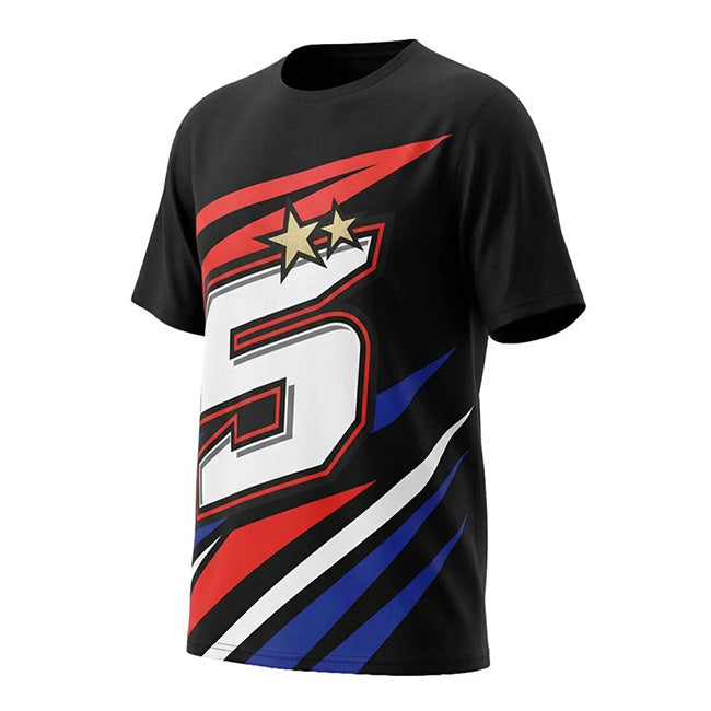 Camisola T-shirt réplica Johann Zarco #5 homem 2026 IXON 