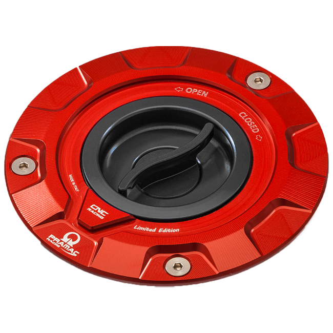 Tampa de depósito com fecho rápido Pramac Racing Edição Limitada CNC Racing Ducati Panigale V4/S (2025) TS423PR 