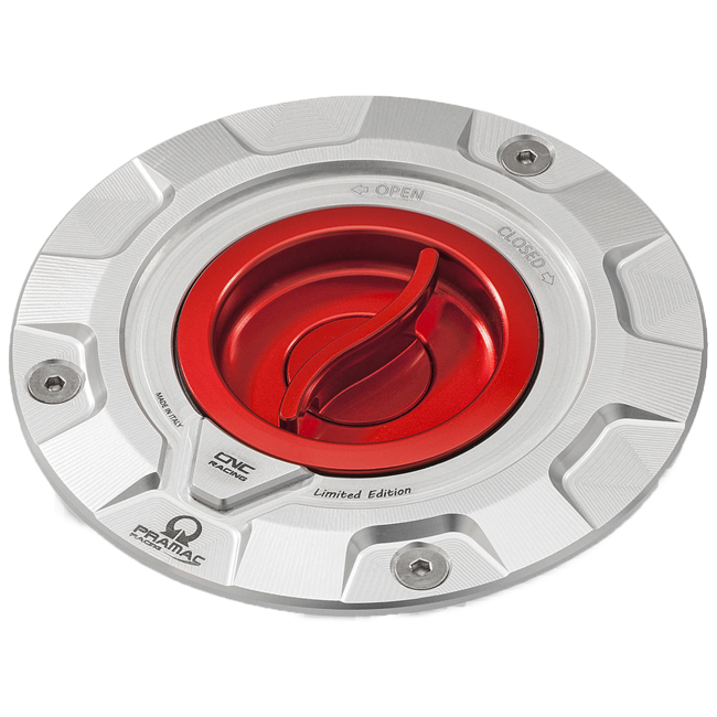Tampa de depósito com fecho rápido Pramac Racing Edição Limitada CNC Racing Ducati Panigale V4/S (2025) TS423PR 