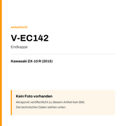 Akrapovic Endkappe Kawasaki ZX-10 R (15-15) V-EC142 — Platzhalter, kein Herstellerfoto verfügbar