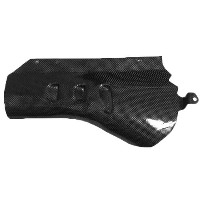 Carbon exhaust guard for SSP Akrapovic exhaust system Feel Racing Ducati Panigale V2 955 (20-24) FR.460.111 