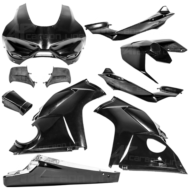 Conjunto completo de carenagens Lavatex AP Carbon Line Ducati Panigale V4/S (25-26) 