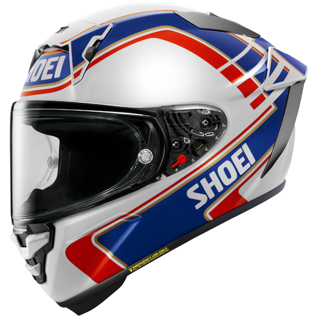 Capacete Shoei X-SPR PRO Replica Wayne Gardner TC-2 