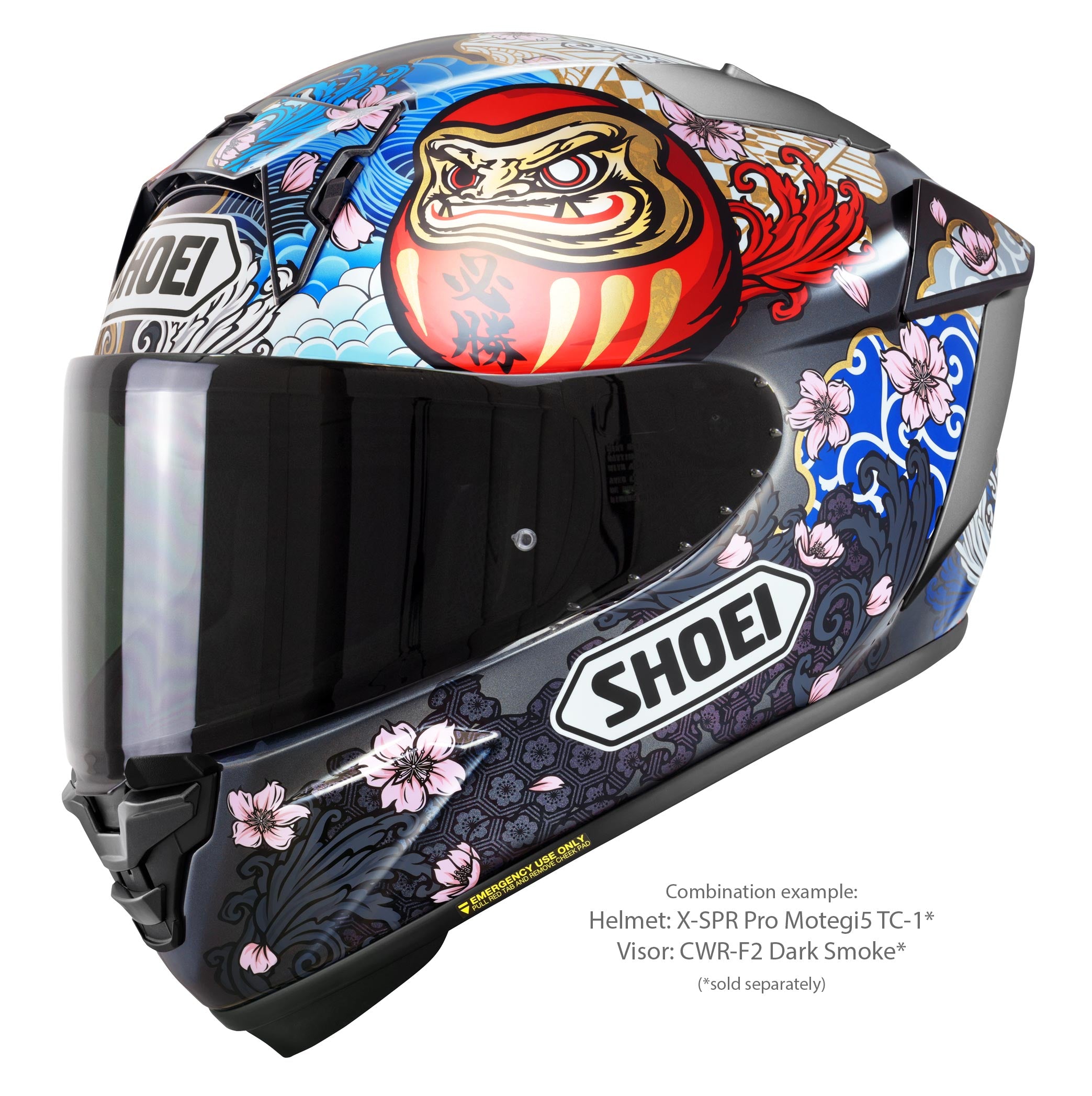 Shoei X-SPR PRO Capacete Márquez Motegi5 TC-1 - Réplica de Marc Márquez Motegi 2024 