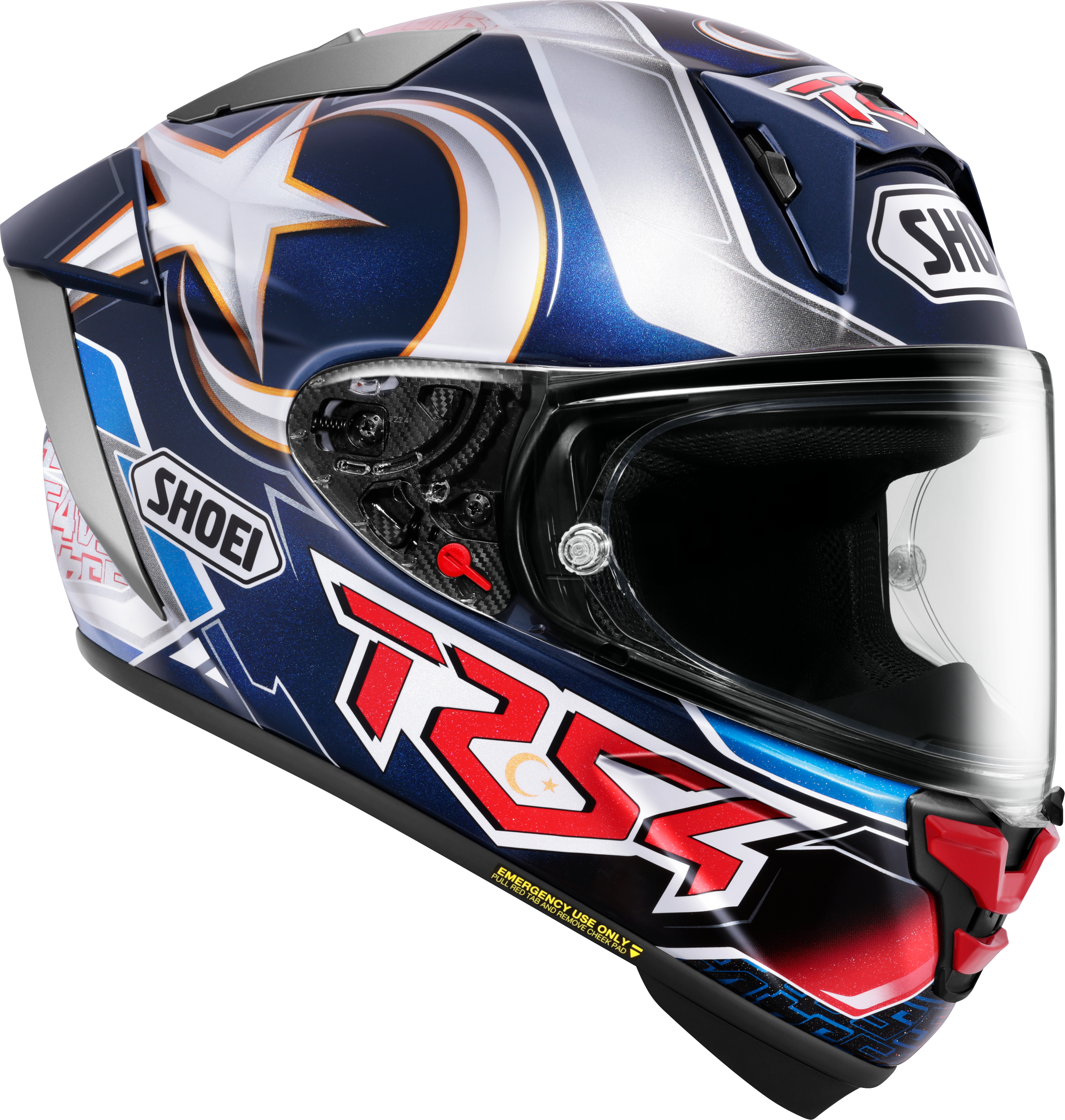 Capacete Shoei X-SPR PRO Replica de Toprak Razgatlıoğlu 2025 