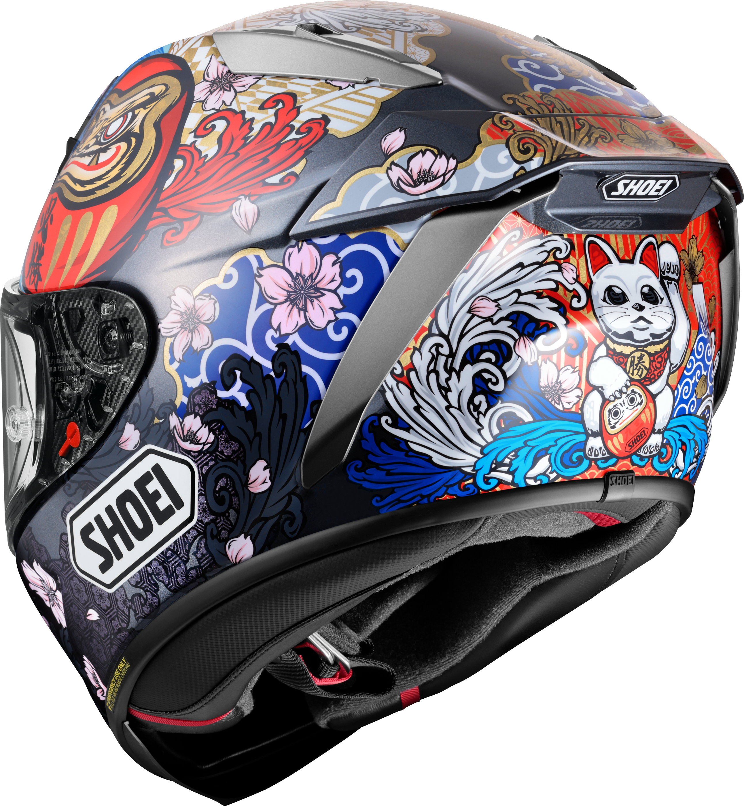 Shoei X-SPR PRO Capacete Márquez Motegi5 TC-1 - Réplica de Marc Márquez Motegi 2024 