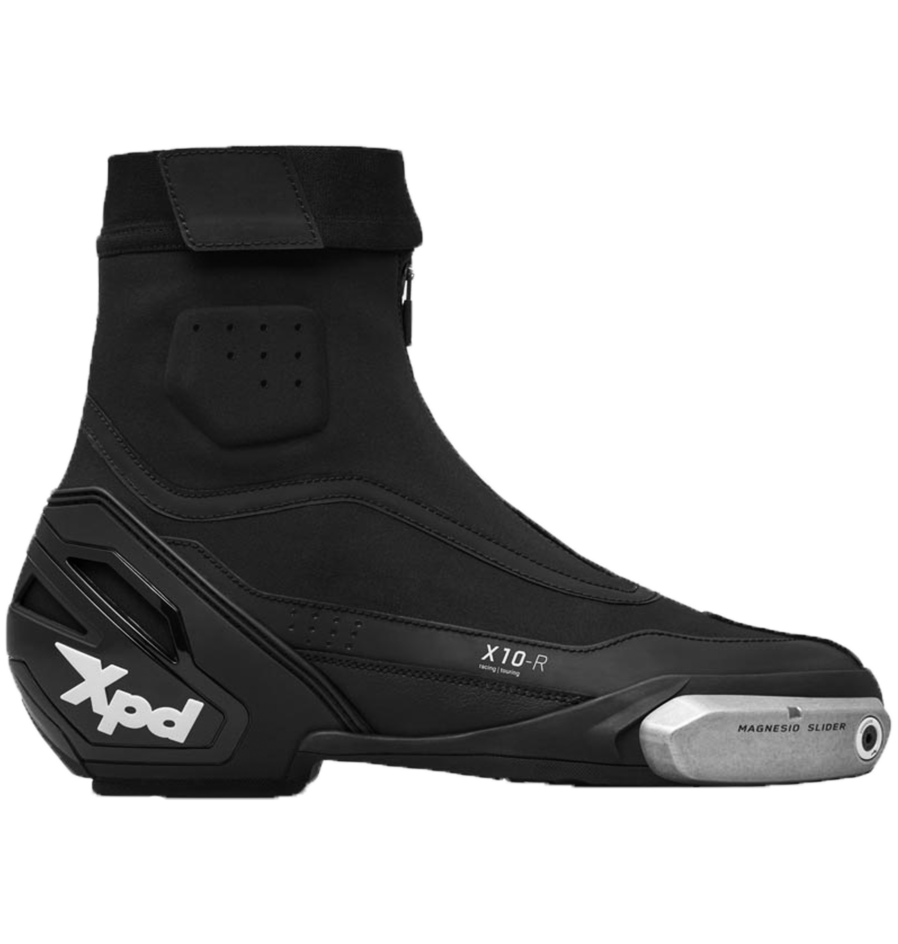 Botas de corrida e estrada XPD X10-R para motocicleta | Homens | Preto 