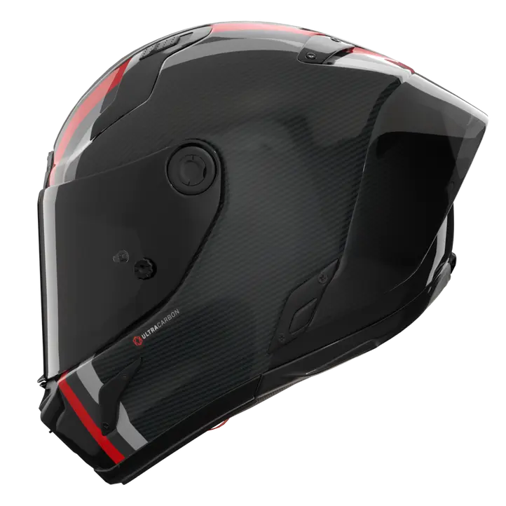 Nolan X-804 RS Capacete Ultra Carbon Gemini Preto/Vermelho/Antracite 364 