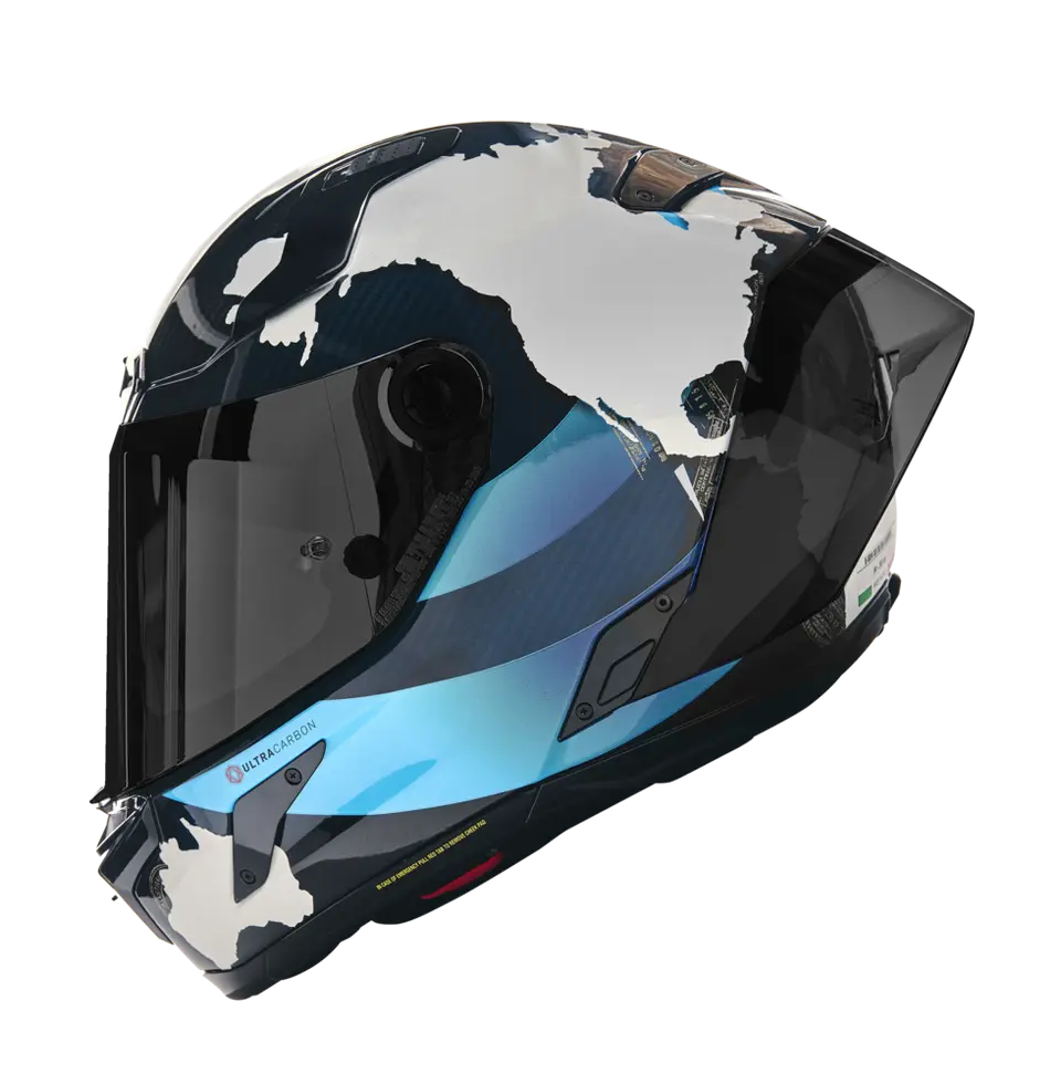 Nolan X-804 RS Capacete Ultra Carbono Carlos Checa Réplica Edição Especial 30º Aniversário 355 