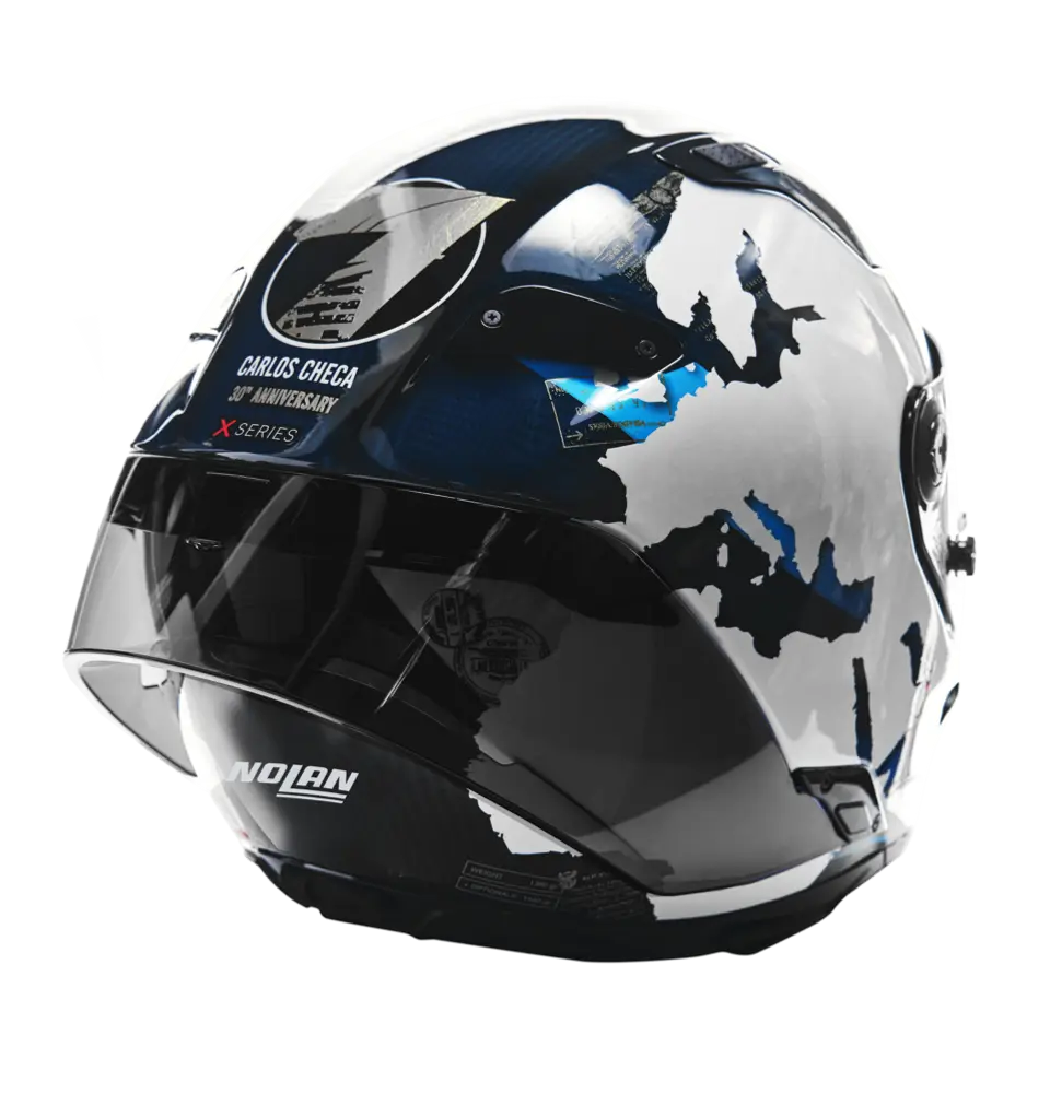 Nolan X-804 RS helmet Ultra Carbon Carla Checa Replica 30th Anniversary Special Edition 355
