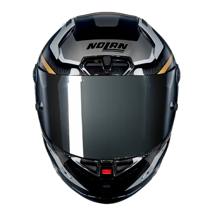 Nolan X-804 RS Capacete Ultra Carbon Lesmo Preto/Cinza/Ouro 361 