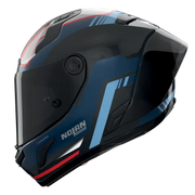 Nolan X-804 RS Capacete Ultra Carbon Piega Azul Escuro/Azul/Vermelho 366 