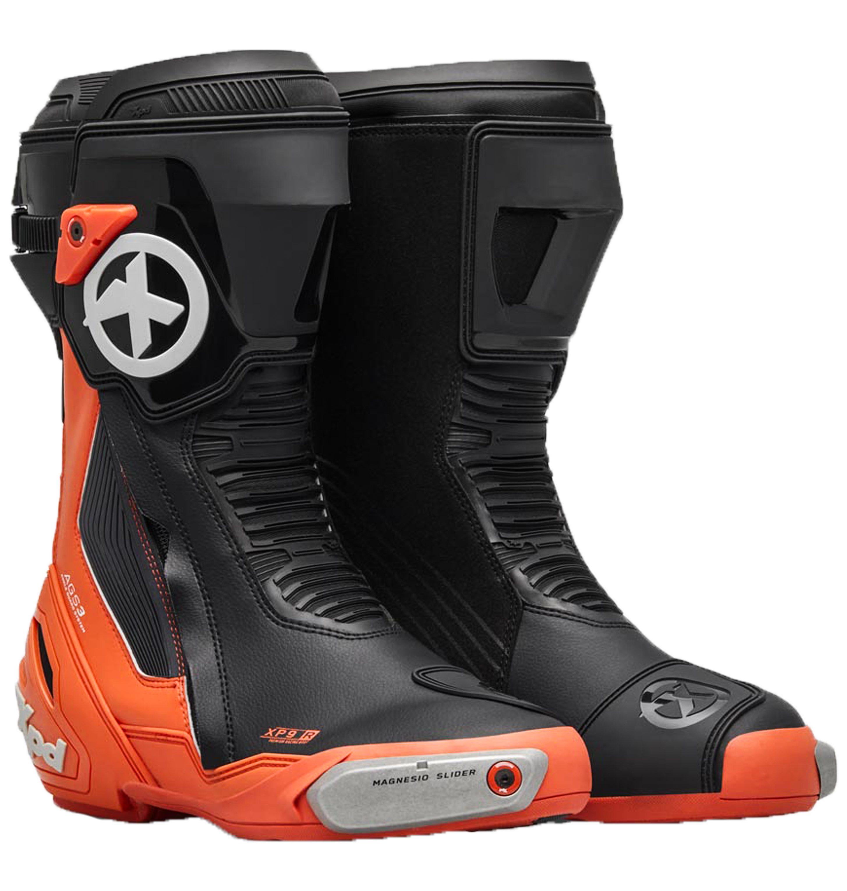 Botas de corrida e estrada XPD XP9-R | Masculino | Laranja/Preto 