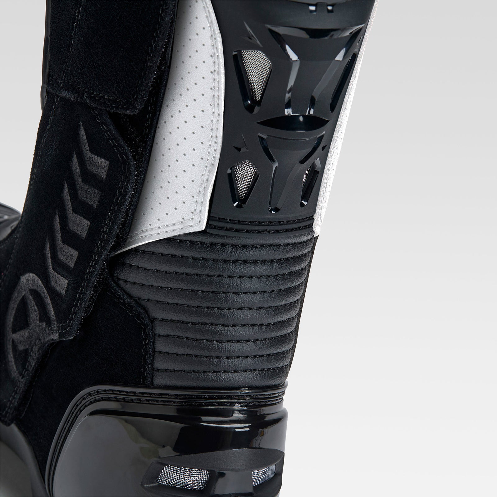 Botas de moto XPD XP-Mode | Homens | Preto/Branco 