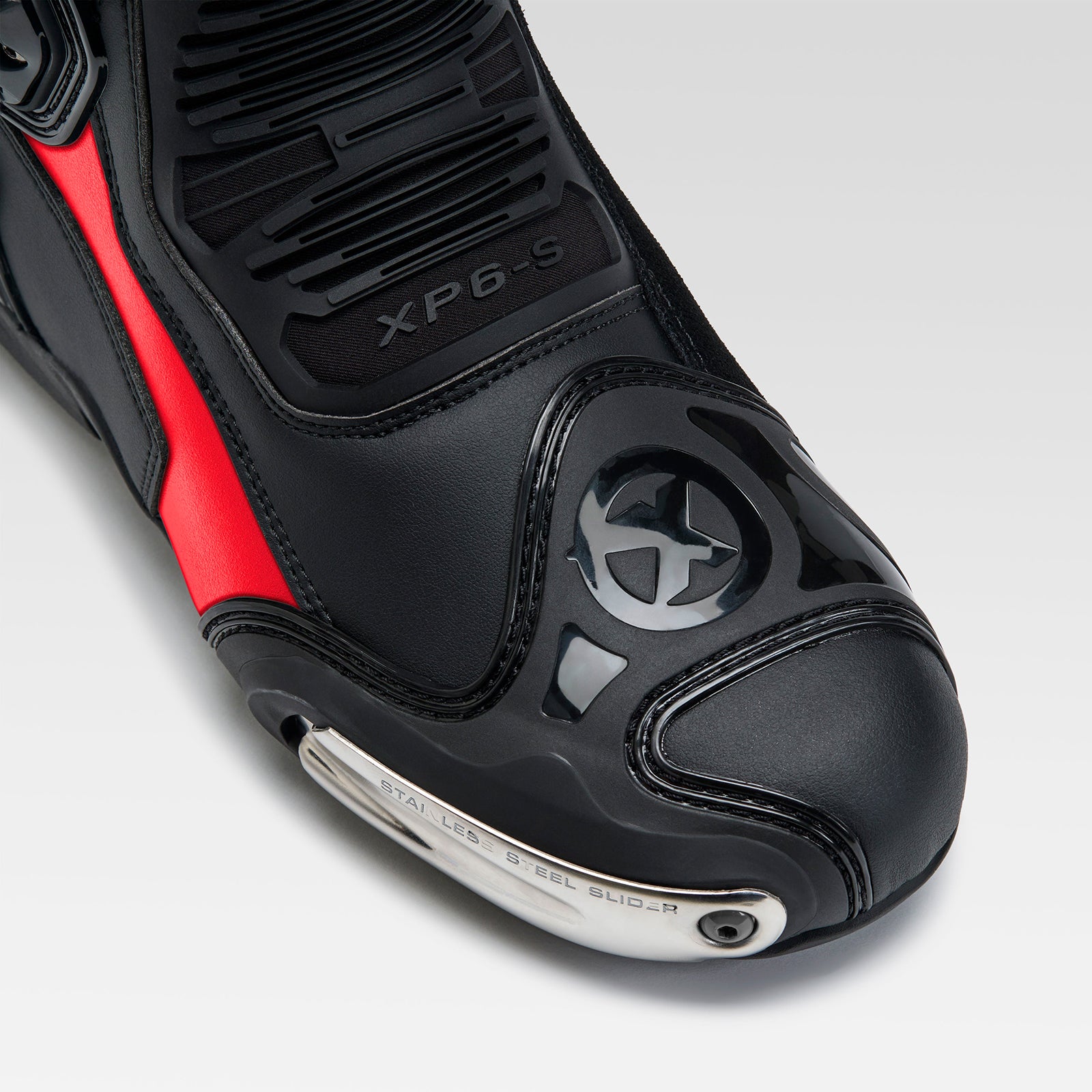 Botas de moto XPD XP6-S | Masculino | Vermelho/Preto 