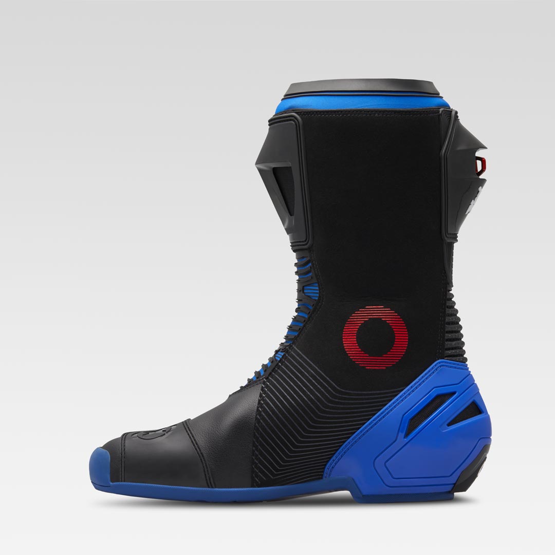 XPD XP9-S Racing and Street Motorcycle Boots | Men | Black/Blue 