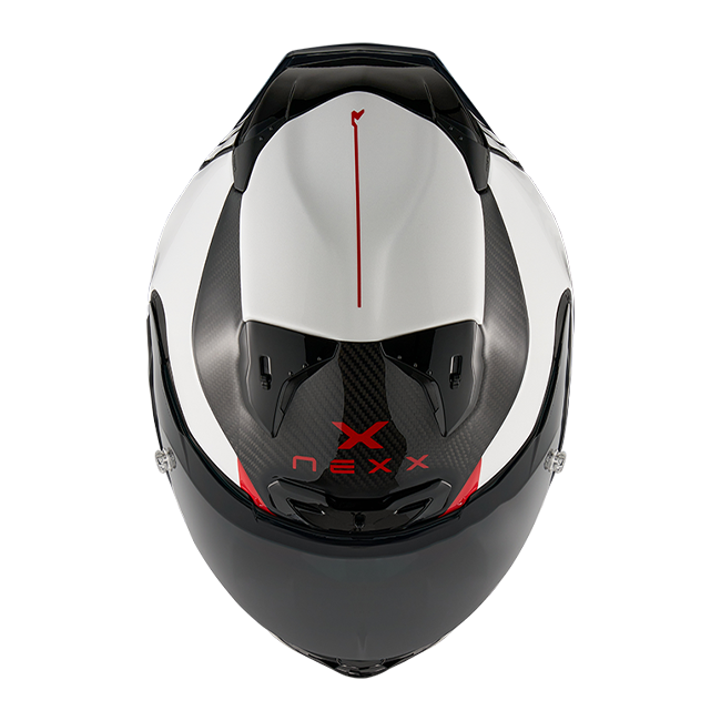 Nexx X.R3R Helmet Apex Carbon White 01XR323512412 
