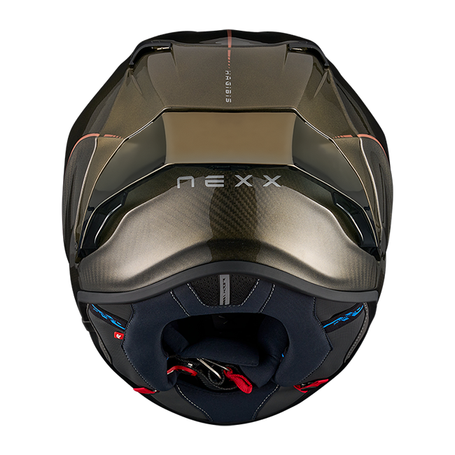 Nexx X.R3R Helmet Hagibis Carbon Gold 01XR323374096 