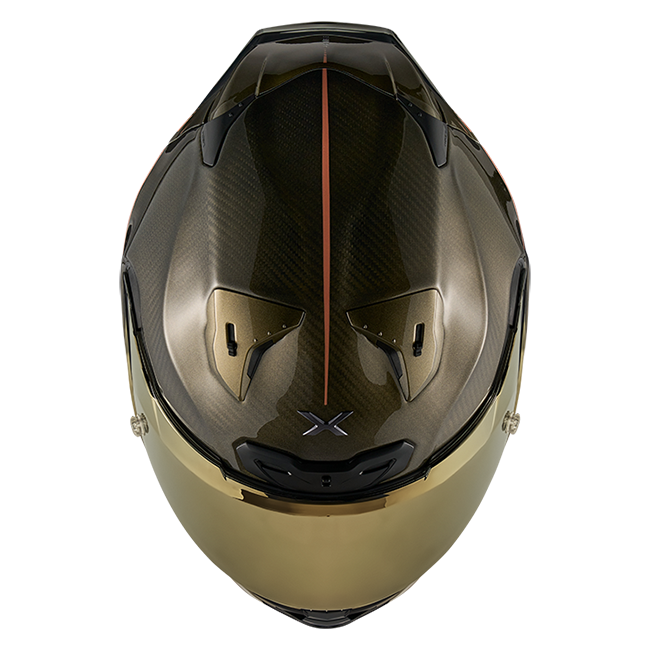 Nexx X.R3R Helmet Hagibis Carbon Gold 01XR323374096 