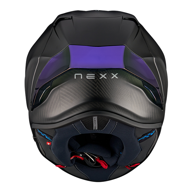 Nexx X.R3R Helmet Zero Pro 2 Carbon Blue Matte 01XR323413374 