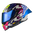 Nexx X.R3R Capacete Ziger Carbono Lilás Azul 01XR323513377 