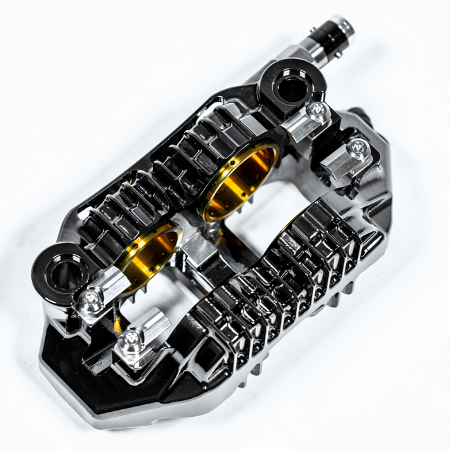 TALOS X82 SBK Racing Monoblock P4 34/38 108mm Pinça de Freio Dianteira Direita | X82.108.DL.R 